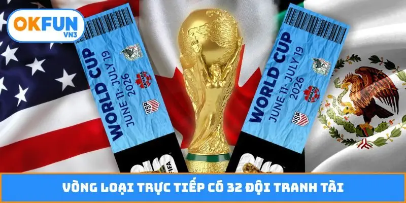 Vòng loại trực tiếp có 32 đội tranh tài